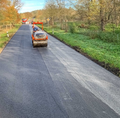 Walzasphalt Einzelflächensanierung ADS Asphaltierbetrieb Prenzlau